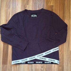 Victoria Sport Purple Long Sleeve Top